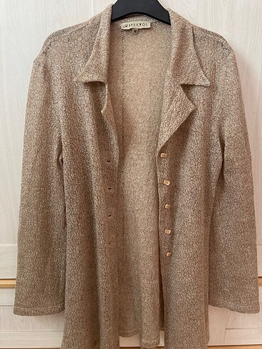 İpekyol Vintage Hırka Bej Rengi