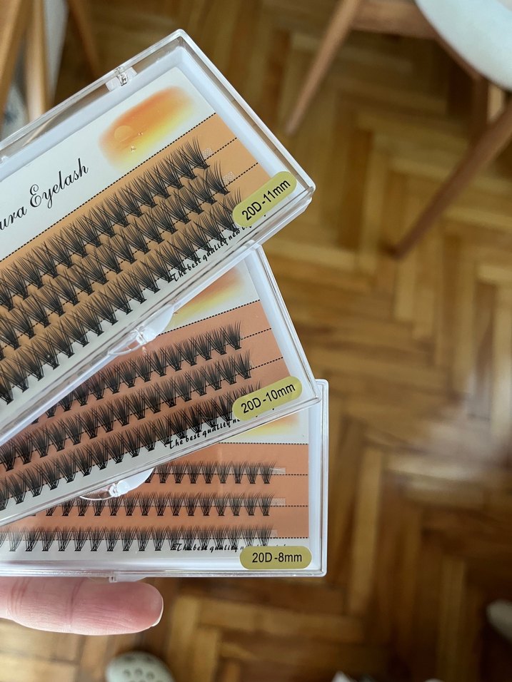 Gerçek Kıl 3'lü Set Kirpik - Görsel 4