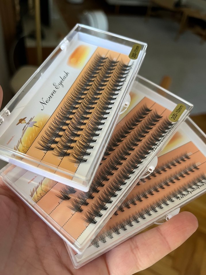 Gerçek Kıl 3'lü Set Kirpik - Görsel 3