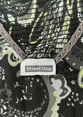 m Beden StreetOne Elbise şık yazlık elbise şal