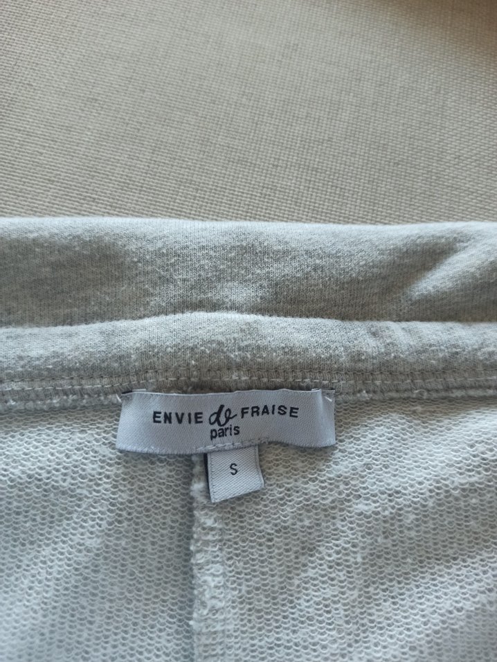 Gri Kadın Pamuklu  Eşofman Altı Hamilelikte de kullanılabilir - Görsel 2