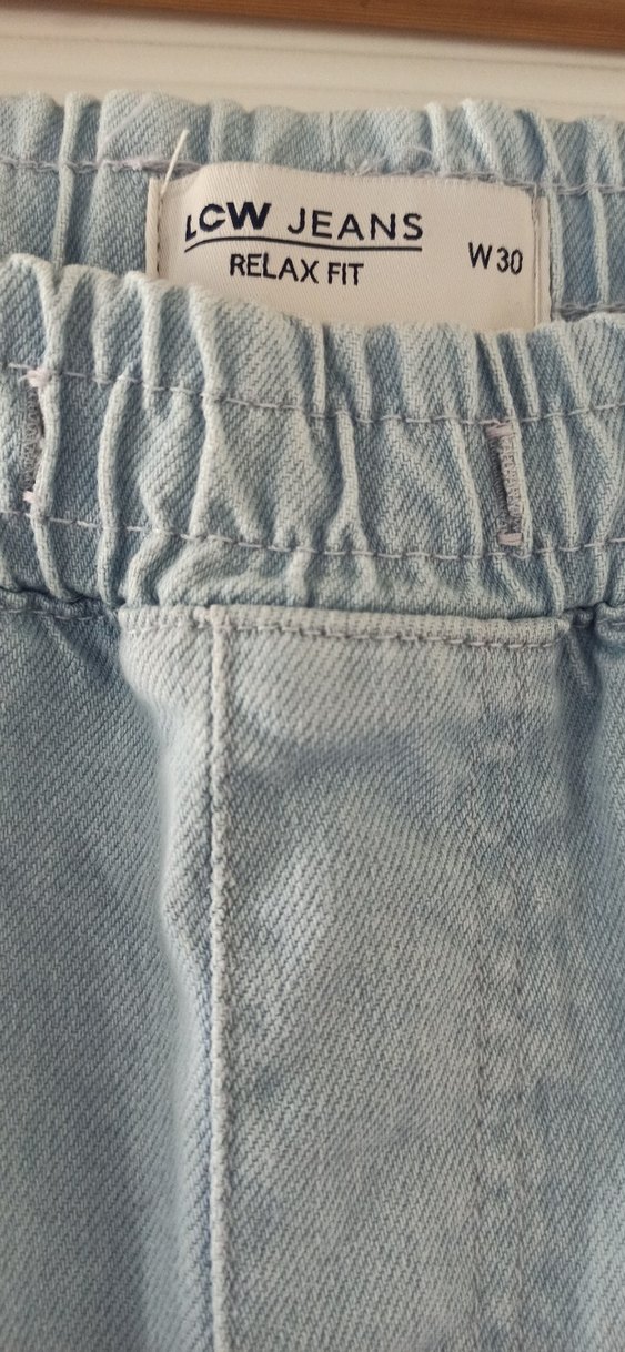 Erkek  Mavi Kargo Denim Şort Yeni - Görsel 3