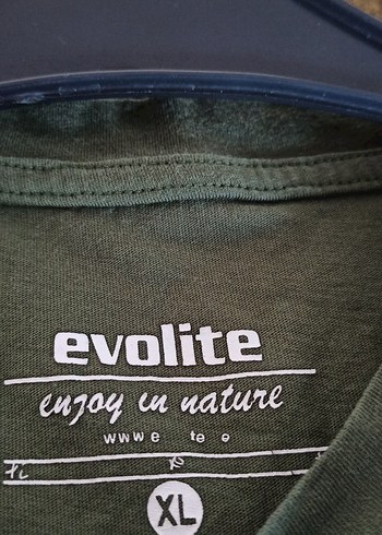 Evolite Erkek Haki Pamuklu Kısa Kollu - Görsel 2