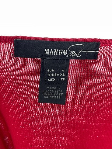 s Beden kırmızı Renk Mango Bluz p İndirimli.