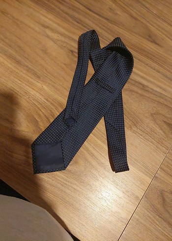  Beden Koyu Mavi Noktalı Erkek Kravat