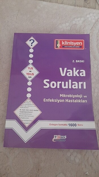 Tusdata Mikrobiyoloji vaka soruları kitabı