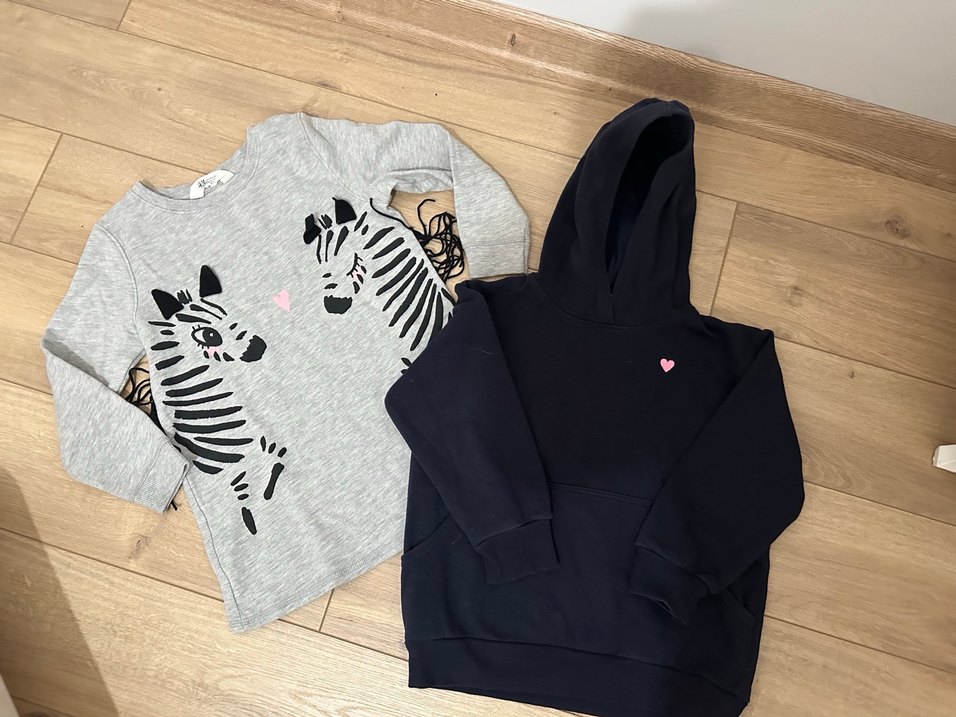 HM 4/6yaş 2 li sweatshirt - Görsel 2