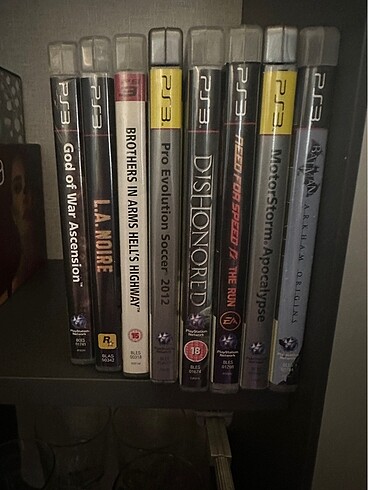 PS3 oyunları sorunsuz ve kitapçıklı