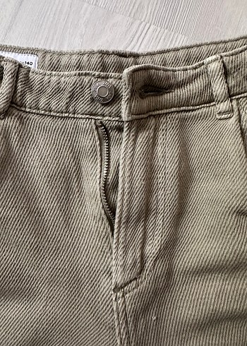 Zara 7/8 yaş açık yeşil incili pantolon - Görsel 4