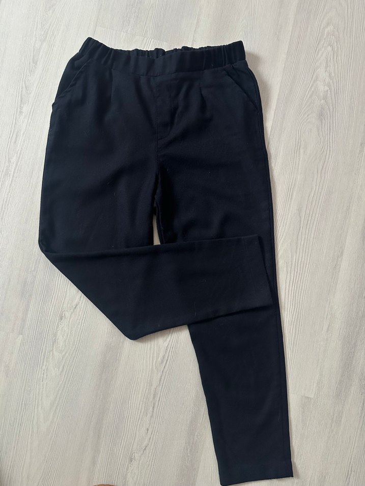 7/8 yaşLacivert Kız çocuk okul Pantolonu - Görsel 4