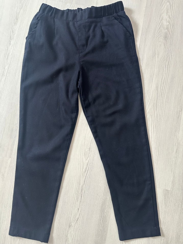 7/8 yaşLacivert Kız çocuk okul Pantolonu - Görsel 2