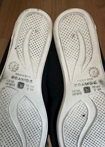 33 numara Kız Çocuk Siyah Lastikli Bale/jimnastik Ayakkabısı - Görsel 2