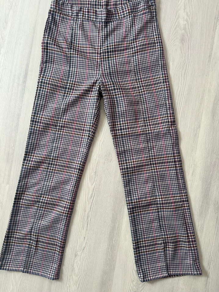 Panço 7/8 yaş Kız çocuk Gri Pantolon - Görsel 3