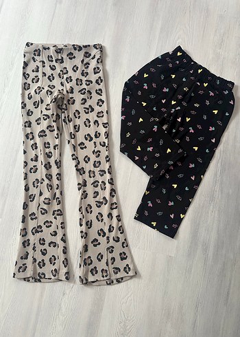 Zara&lcw 6/7 yaş tayt LCW kapri leopar olan zara sorunu yoktur - Görsel 2