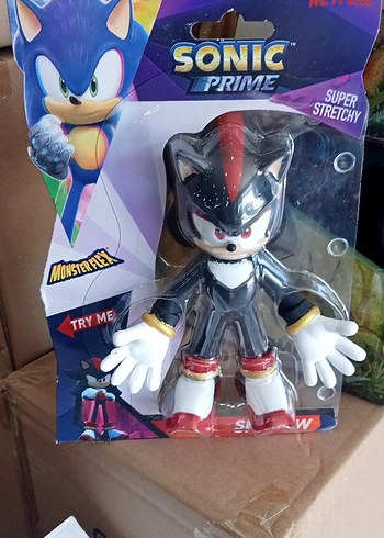 Sonic Prime Shadow Esnek Aksiyon Figürü
