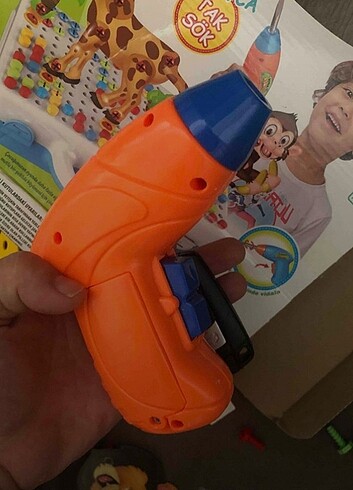 Beden Renk 3D Eğitici Matkap Seti Hayvanlar