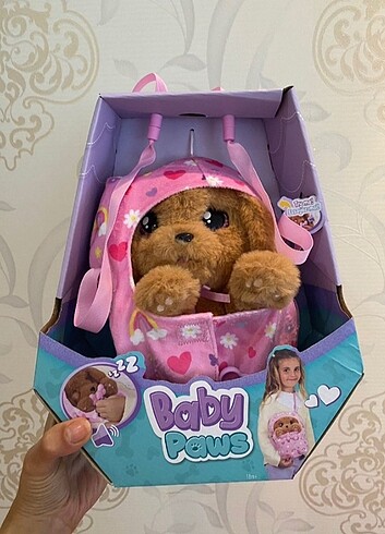 Baby Paws Sesli Yavru 20 cm Peluş