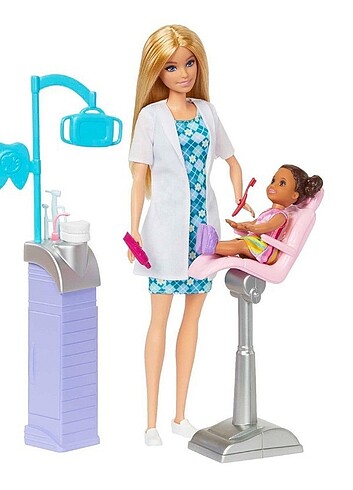Barbie Barbie Diş Doktoru Oyun Seti 
