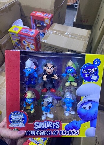 Şirinler Figür Set