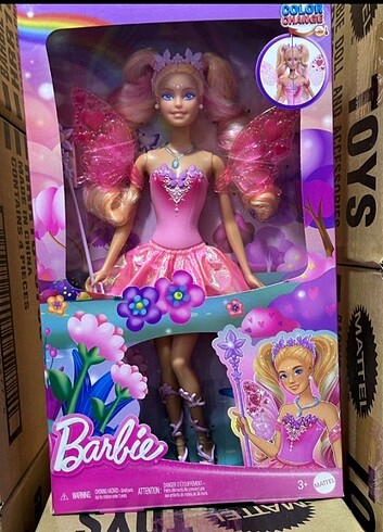 Barbie Renk Değiştiren Peri Kızı Bebek