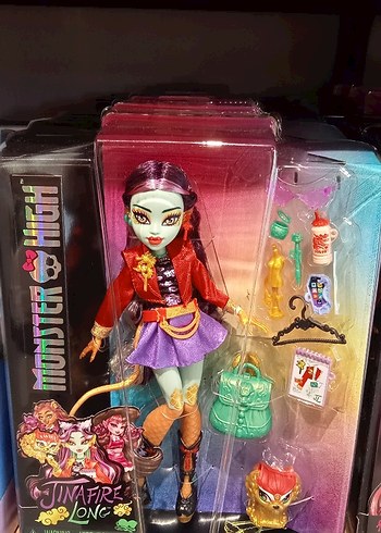 Monster High Jin Fire Long Bebek