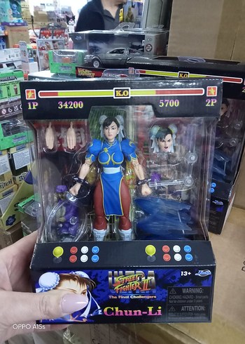 Street Fighter Chun Li Aksiyon Figuru
