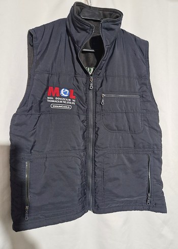 Diğer Lacivert Sisme Yelek Sehir Ve Outdoor Stili