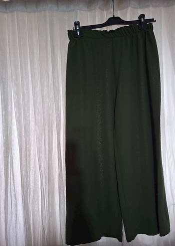 Koton Koyu Yesil Bol Paca Pantolon