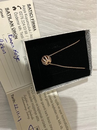 Kolye gümüş