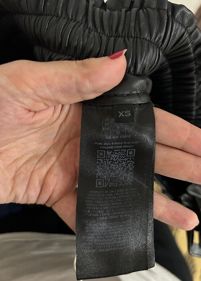 Guess Deri Jogger - Görsel 4