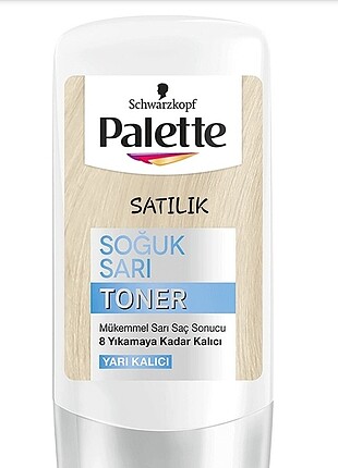 Pallete sarı toner