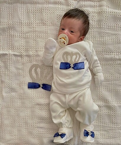Bebek hastane çıkış seti