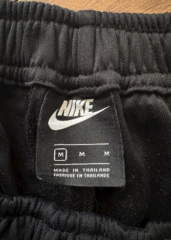 Düğmeli Siyah Erkek Eşofman Altı - Görsel 5