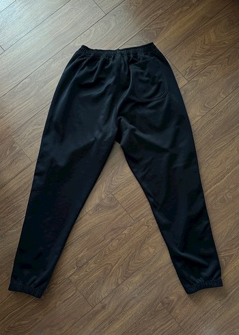 Düğmeli Siyah Erkek Eşofman Altı - Görsel 2