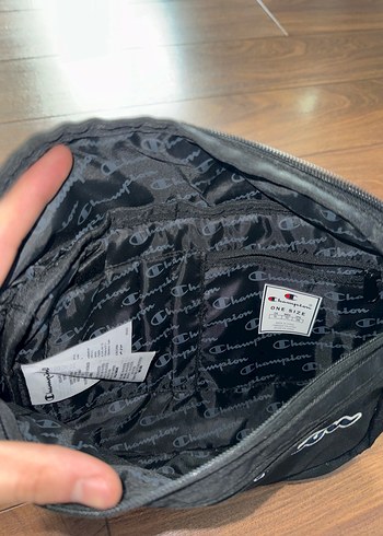 Champion Siyah Bel ve El Çantası - Görsel 3