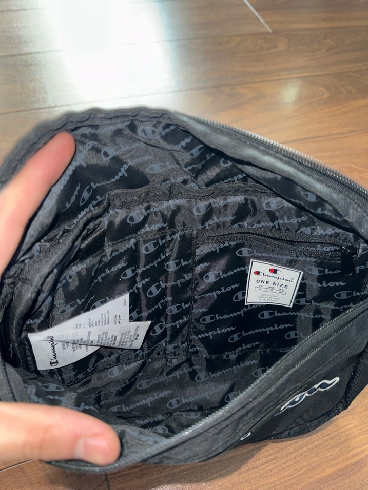 Champion Siyah Bel ve El Çantası - Görsel 3