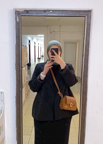48 Beden Siyah blazer ceket