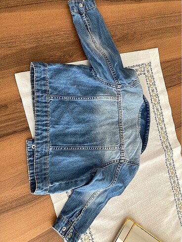 H&M Kız bebek kot ceket