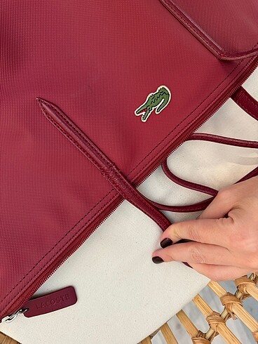 Beden kırmızı Renk Lacoste çanta