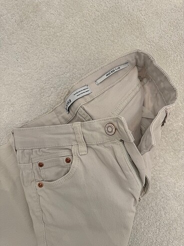 36 Beden ten rengi Renk Bershka jean