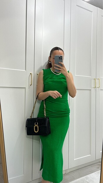 Zara tüvit elbise