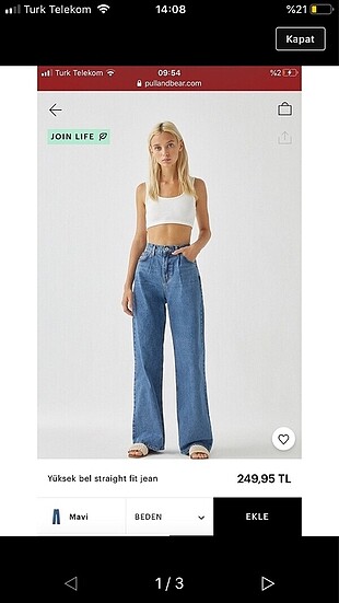 orijinal jean