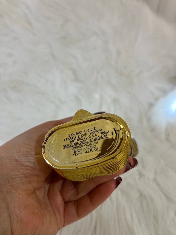 Jean Paul Gaultier le male elixir Parfum 125 ml - Görsel 4