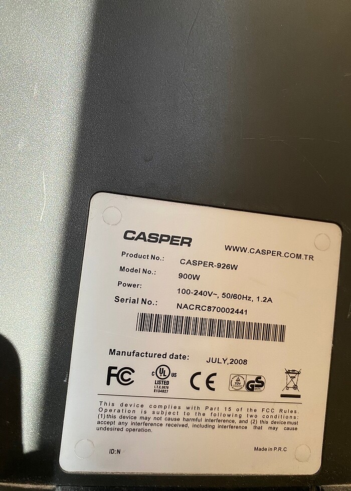 casper 900w monitör - Görsel 2