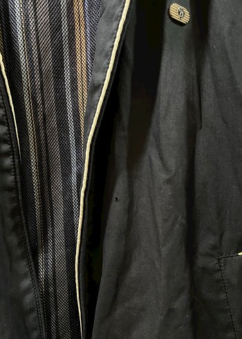 Erkek Mavi Parlak Ceket, Fermuarlı, Normal Boy - Görsel 5