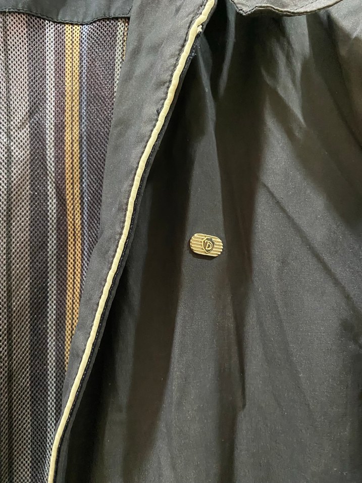 Erkek Mavi Parlak Ceket, Fermuarlı, Normal Boy - Görsel 4