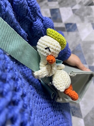 Amigurumi çanta aksesuarı