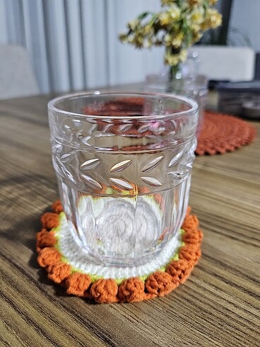 Diğer Amigurumi bardak altlığı