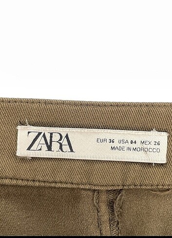 36 Beden Zara düz paça pantolon