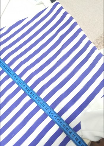 xl Beden beyaz Renk Beymen Çizgili Kadın Gömlek